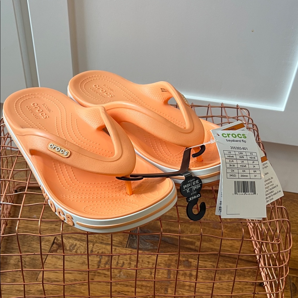 CROCS Vibrant Orange Sandals